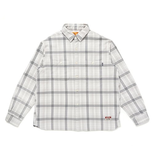 他の写真1: CHALLENGER/COUNTRY PLAID SHIRT（LT GRAY/CHARCOAL）［カントリーチェックシャツ-24秋冬］