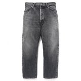 CHALLENGER/CLASSIC WASHED DENIM PANTS（WASHED BLACK）［クラシックウォッシュドデニムパンツ-24秋冬］