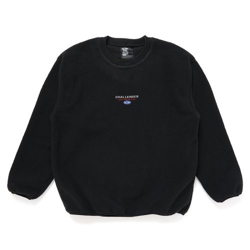 他の写真1: CHALLENGER/SAILOR C/N FLEECE（BLACK）［セーラークルーネックフリース-24秋冬］