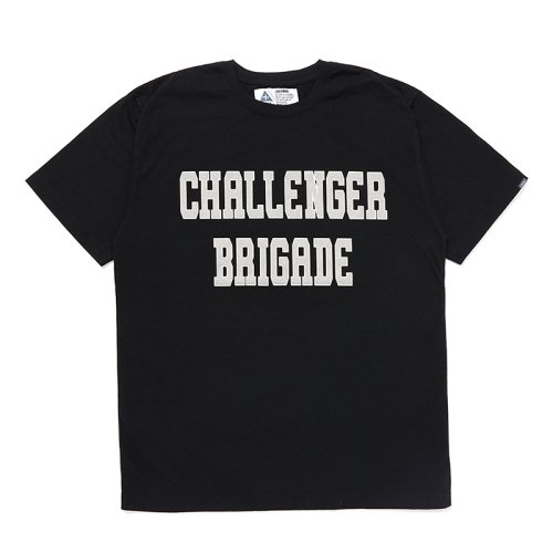 他の写真1: CHALLENGER/COLLEGE LOGO TEE（BLACK）［プリントT-24秋冬］