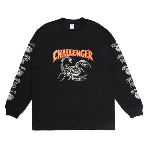 他の写真1: CHALLENGER/L/S SCORPION TEE（BLACK）［プリント長袖T-24秋冬］