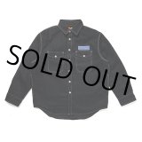 CHALLENGER/DENIM LINING SHIRT（BLACK）［デニムライニングシャツ-24秋冬］