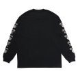 画像2: CHALLENGER/L/S EAGLE HEAD TEE（BLACK）［プリント長袖T-24秋冬］ (2)