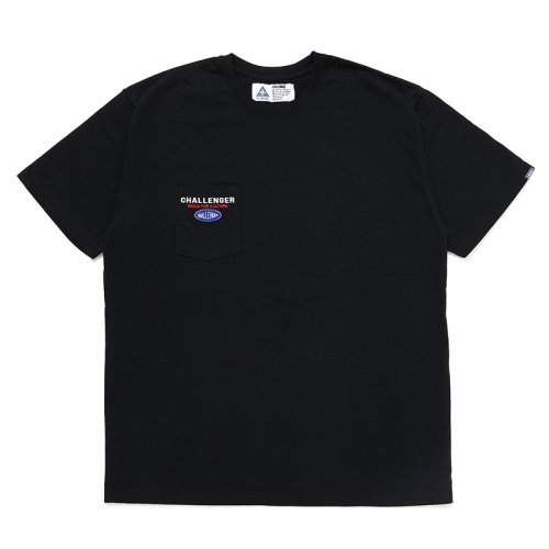 他の写真1: CHALLENGER/SAILOR LOGO POCKET TEE（BLACK）［刺繍ポケT-24秋冬］