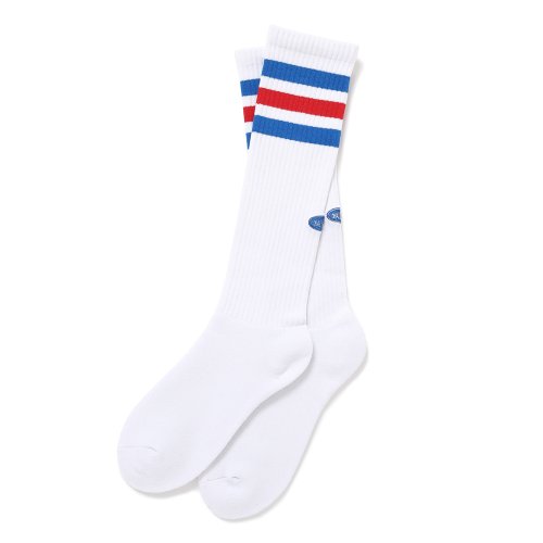 他の写真1: CHALLENGER/LINE SOCKS（WHITE）［ラインソックス-24秋冬］