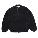 CHALLENGER/WASHED DERBY JACKET（WASHED BLACK）［ウォッシュドダービーJKT-24秋冬］