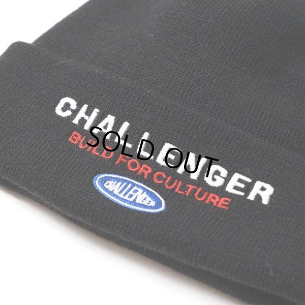 画像3: CHALLENGER/SAILOR KNIT CAP（BLACK）［セーラーニットキャップ-24秋冬］