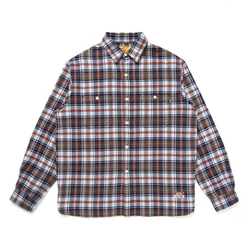 他の写真1: CHALLENGER/COUNTRY PLAID SHIRT（LT BLUE/ORANGE）［カントリーチェックシャツ-24秋冬］