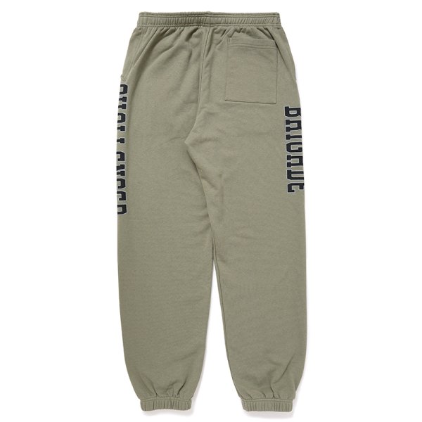 画像2: CHALLENGER/COLLEGE SWEAT PANTS（KHAKI）［カレッジスウェットパンツ-24秋冬］