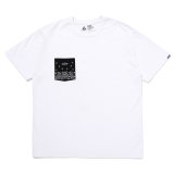 CHALLENGER/BANDANA POCKET TEE（WHITE）［刺繍ポケT-24秋冬］