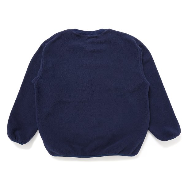 画像2: CHALLENGER/SAILOR C/N FLEECE（NAVY）［セーラークルーネックフリース-24秋冬］