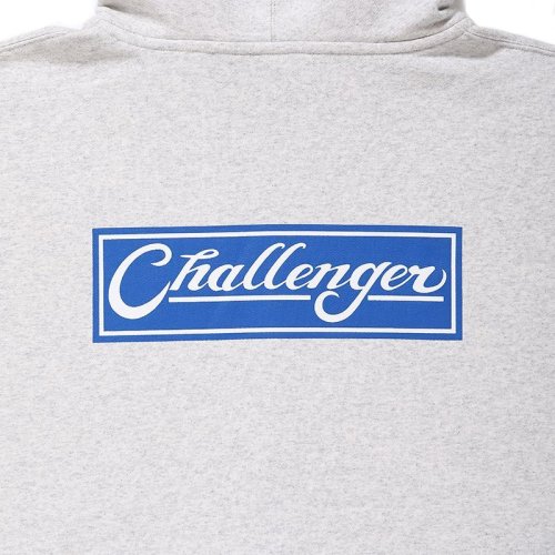 他の写真3: CHALLENGER/BAR LOGO ZIP HOODIE（GRAY）［ジップフーディー-24秋冬］