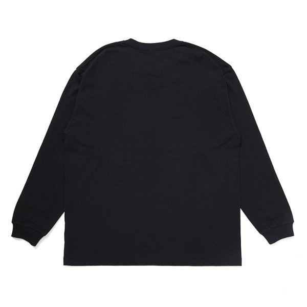 画像2: CHALLENGER/L/S OVAL EAGLE TEE（BLACK）［プリント長袖T-24秋冬］