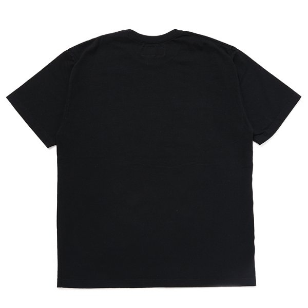 画像2: CHALLENGER/BANDANA POCKET TEE（BLACK）［刺繍ポケT-24秋冬］