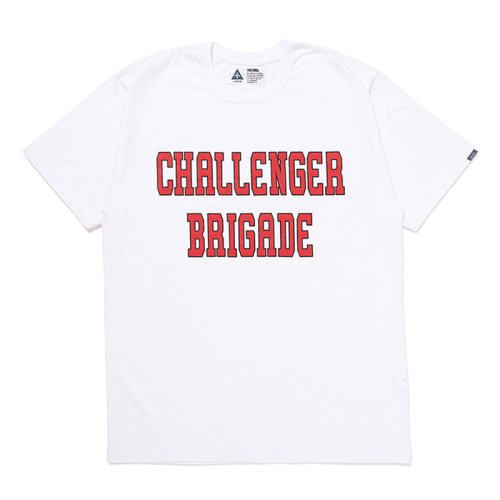 他の写真1: CHALLENGER/COLLEGE LOGO TEE（WHITE）［プリントT-24秋冬］