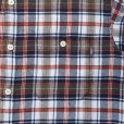 画像4: CHALLENGER/COUNTRY PLAID SHIRT（LT BLUE/ORANGE）［カントリーチェックシャツ-24秋冬］