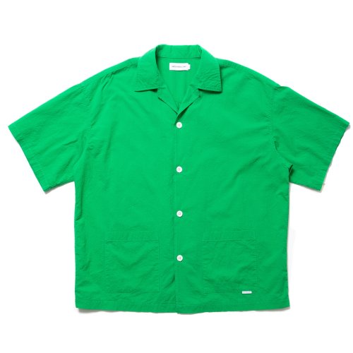 他の写真1: COOTIE PRODUCTIONS/Finx Cotton Cordlane Open Collar S/S Shirt（Green）［オープンカラーシャツ-24春夏］