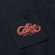 画像5: CALEE/× SHELTECH CL SNAKE LOGO DROP SHOULDER TEE（BLACK）［ドロップショルダーポケT-24春夏］