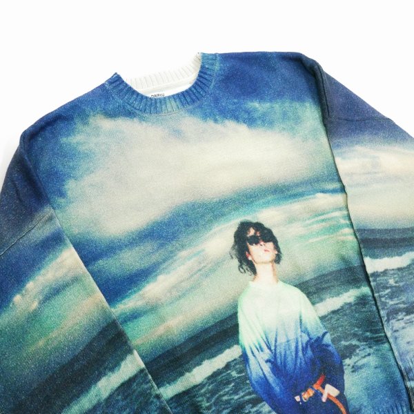 画像4: DAIRIKU/"18SS" Photo Pullover Knit（Night）［フォトコットンニット-24秋冬］