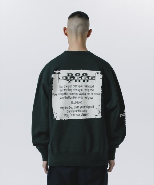 他の写真3: ROTTWEILER/GRAFFITI SWEATER（GREEN）［クルーネックスウェット-24秋冬］