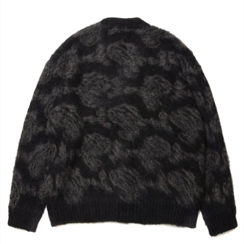 他の写真2: ROTTWEILER/R9 MOHAIR CARDIGAN（BLACK）［モヘアカーディガン-24秋冬］