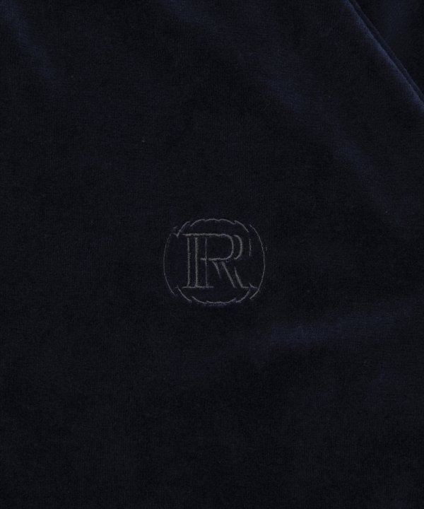 画像4: ROTTWEILER/R9 VELOUR JACKET（NAVY）［ベロアJKT-24秋冬］