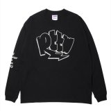 ROTTWEILER/GRAFFITI LS TEE（BLACK）［プリント長袖T-24秋冬］