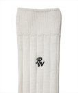 画像3: ROTTWEILER/R9 PURPLES SOX（WHITE）［ソックス-24秋冬］ (3)