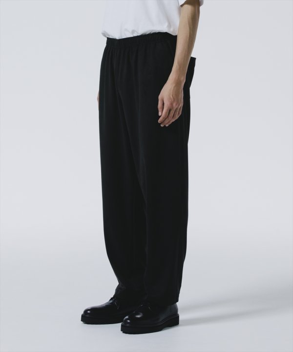 画像3: ROTTWEILER/R9 F.SUEDE EASY PANTS（BLACK）［フェイクスウェードイージーパンツ-24秋冬］