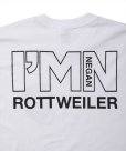 画像5: ROTTWEILER/WALKING DOG TEE（WHITE）［プリントT-24秋冬］