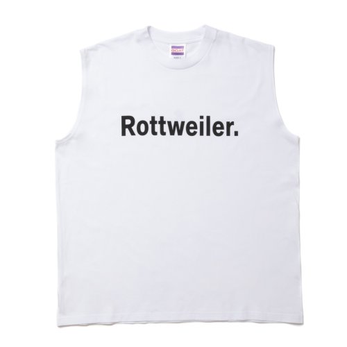 他の写真1: ROTTWEILER/CLASSIC NO SLEEVE TEE（WHITE）［ノースリーブT-24春夏］