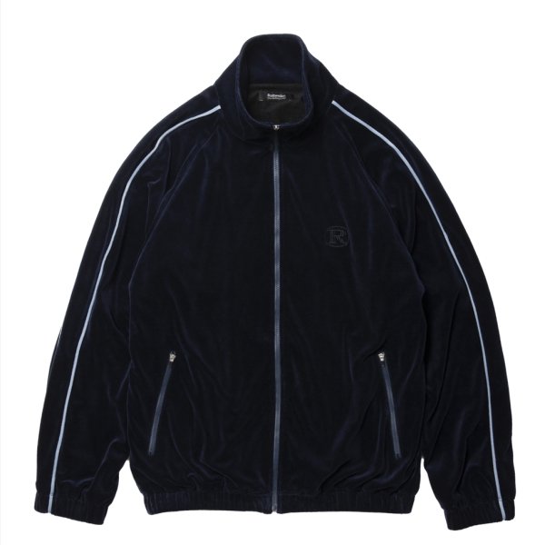 画像1: ROTTWEILER/R9 VELOUR JACKET（NAVY）［ベロアJKT-24秋冬］