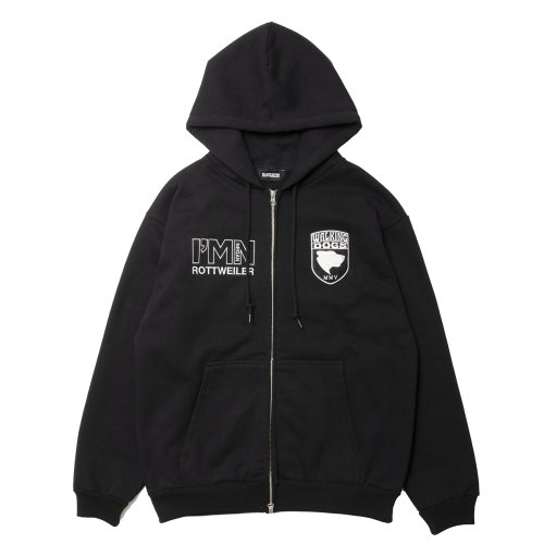 他の写真1: ROTTWEILER/WALKING DOG ZIP PARKA（BLACK）［ジップパーカー-24秋冬］