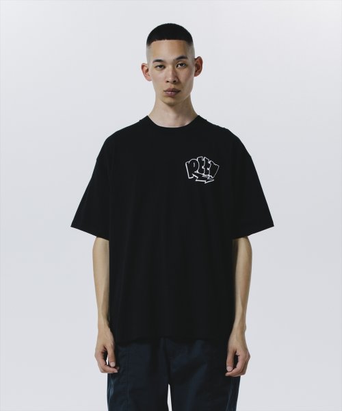 他の写真2: ROTTWEILER/GRAFFITI TEE（BLACK）［プリントT-24秋冬］