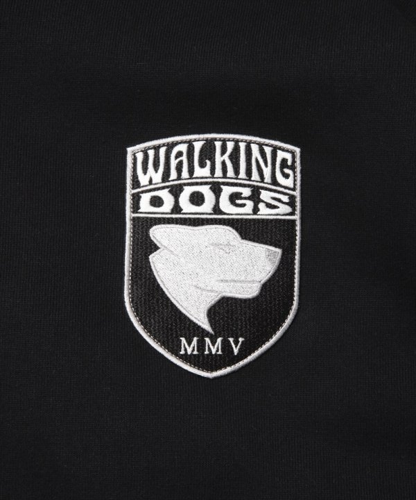 画像4: ROTTWEILER/WALKING DOG ZIP PARKA（BLACK）［ジップパーカー-24秋冬］