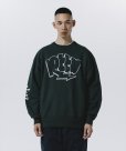 画像7: ROTTWEILER/GRAFFITI SWEATER（GREEN）［クルーネックスウェット-24秋冬］