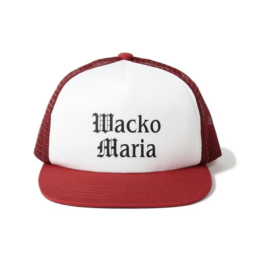 他の写真1: WACKO MARIA/MESH CAP（BURGUNDY/WHITE）［メッシュキャップ-24春夏］