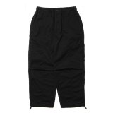 ROTTWEILER/R9 PARACHUTE PANTS（BLACK）［パラシュートパンツ-24秋冬］