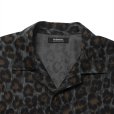 画像3: ROTTWEILER/R9 LEOPARD OPENCOLLAR SHIRT（GREEN）［レオパードオープンカラーシャツ-24秋冬］ (3)