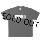 ROTTWEILER/RW LOGO TEE（CHARCOAL）［プリントT-24秋冬］