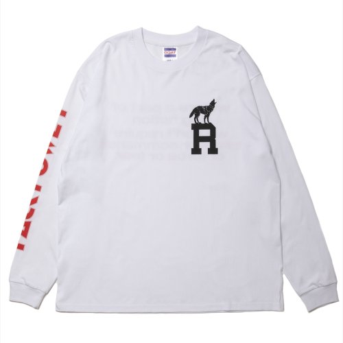 他の写真1: ROTTWEILER/DOG LOGO LS TEE（WHITE）［プリント長袖T-24秋冬］