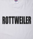 画像4: ROTTWEILER/RW LOGO TEE（WHITE）［プリントT-24秋冬］ (4)