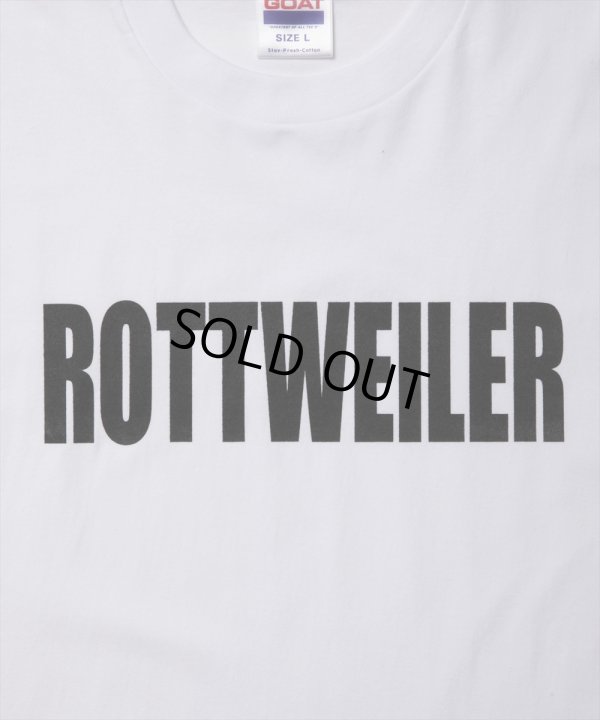 画像4: ROTTWEILER/RW LOGO TEE（WHITE）［プリントT-24秋冬］