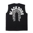 画像2: ROTTWEILER/R.W NO SLEEVE TEE（BLACK） 【30%OFF】［ノースリーブT-24春夏］ (2)