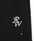 画像3: ROTTWEILER/RW PAINTED SWEAT PANTS（BLACK）［ペイント加工スウェットパンツ-24秋冬］ (3)