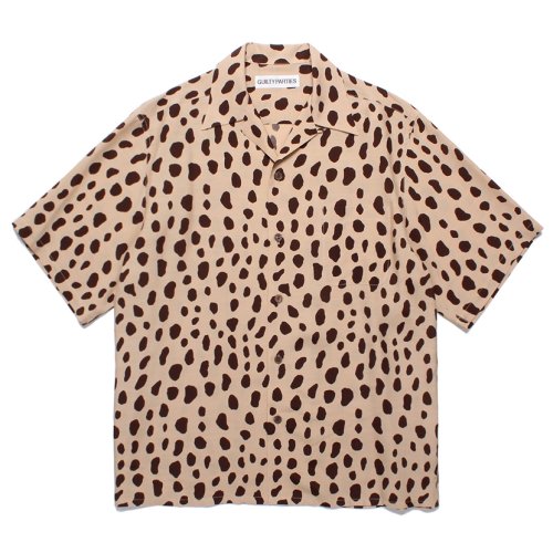 他の写真1: WACKO MARIA/LEOPARD HAWAIIAN SHIRT（BEIGE）［レオパードハワイアンシャツ-24春夏］