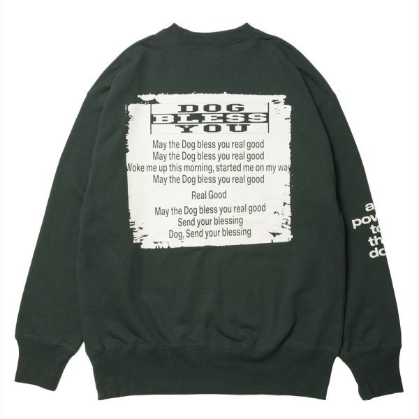 画像2: ROTTWEILER/GRAFFITI SWEATER（GREEN）［クルーネックスウェット-24秋冬］