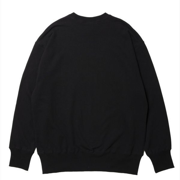 画像2: ROTTWEILER/WALKING DOG SWEATER（BLACK）［クルースウェット-24秋冬］