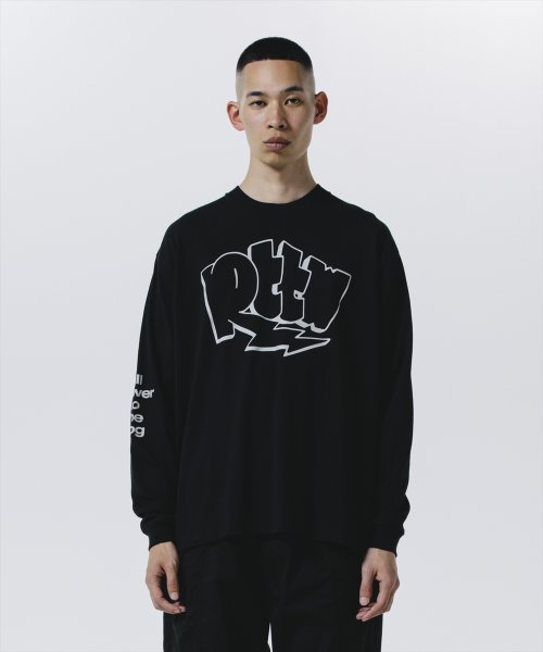 他の写真2: ROTTWEILER/GRAFFITI LS TEE（BLACK）［プリント長袖T-24秋冬］