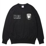 ROTTWEILER/WALKING DOG SWEATER（BLACK）［クルースウェット-24秋冬］